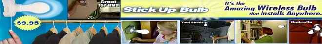 Stick Up Bulb As Seen On TV