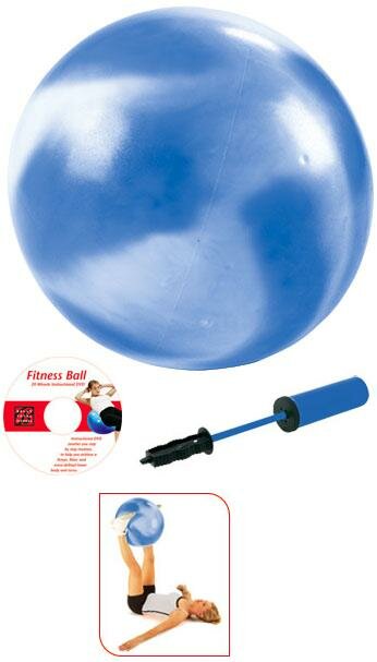 Bally Total Fitness 65CM Burst Resistant Fitness Ball