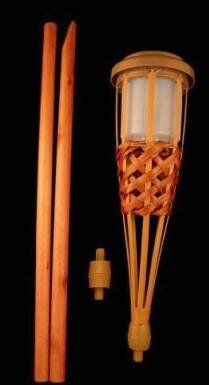 Solar Powered Tiki Torch