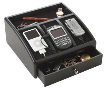 Charging Valet Satin Black