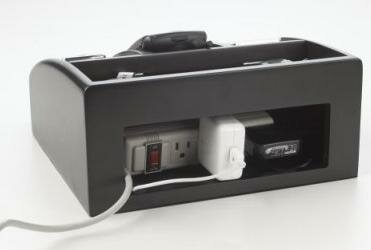 Charging Valet Satin Black Finish