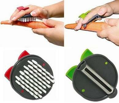 EZ Grasp Peeler Brush