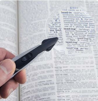 Rimless Lighted Magnifier