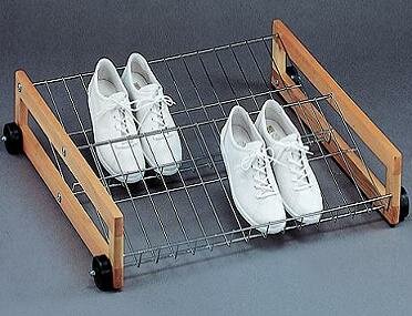 Rolling Shoe Organizer Rack