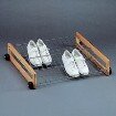 Rolling Shoe Organizer Rack