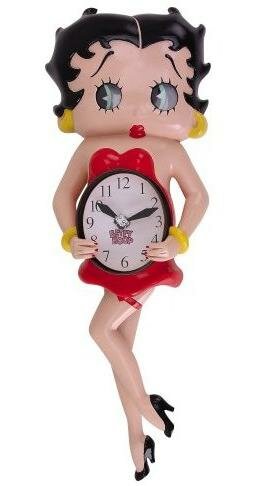 Betty Boop Animated Clock