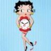 Betty Boop Clock