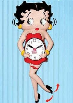 Betty Boop Clock