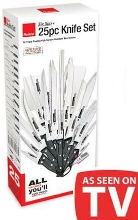 Ronco 25 Piece Knife Set