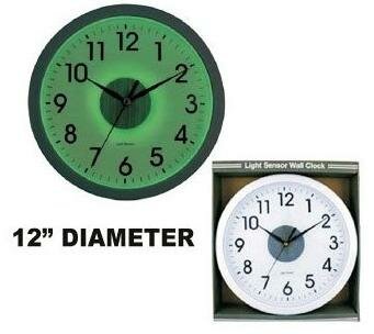 Light Sensor Wall Clock