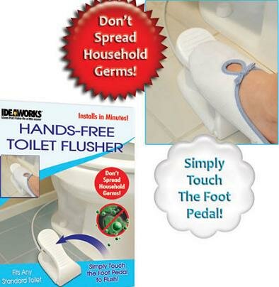 Hands Free Toilet Flusher