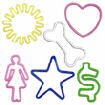 Silly Bandz Basic Shapes
